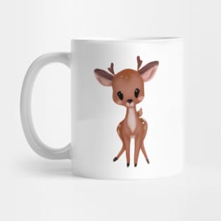 Cute Deer Drawing Mug